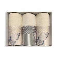 Set asciugamani bagno 3+3 in