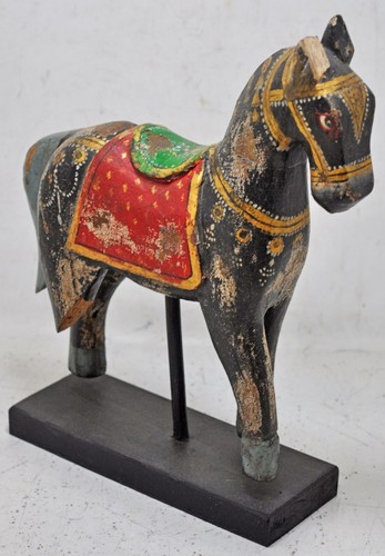 Scultura cavallo legno - cavallo,