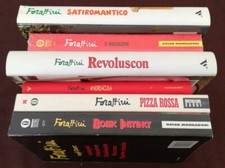 Lotto 6 libri di Forattini