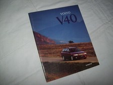 Depliant Opuscolo Brochure VOLVO V40 edizione 2/1996 perfetto