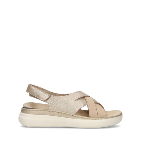 Valleverde sandalo donna beige - valleverde,