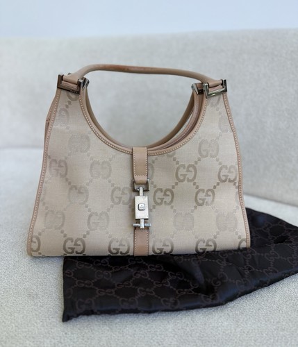 Autentica borsa gucci - gucci, beige