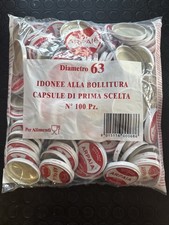 TAPPI ARPAIA PER VASETTI IN VETRO 63MM PER BOLLITURA 100pz