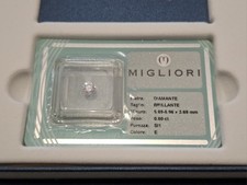 Diamante NATURALE Taglio Brillante Ct:0,80