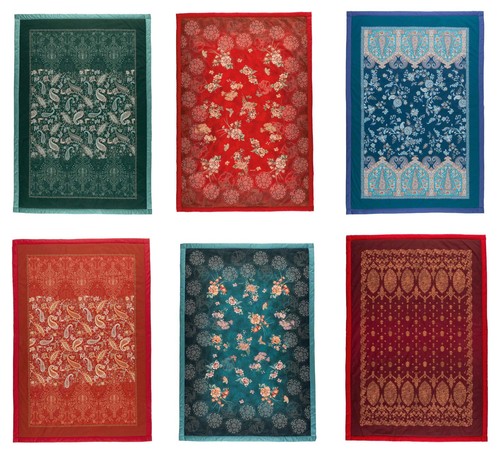 Granfoulard plaid imbottito - granfoulard,