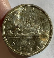 1965 DOLLARO D'ARGENTO CANADESE $1 UNC