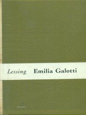 Emilia galotti prima edizione - galotti,