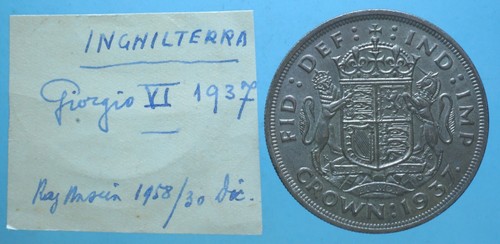 Inghilterra giorgio crown - inghilterra, vi