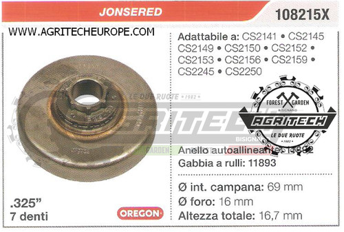 108215x oregon pignone - oregon, campana