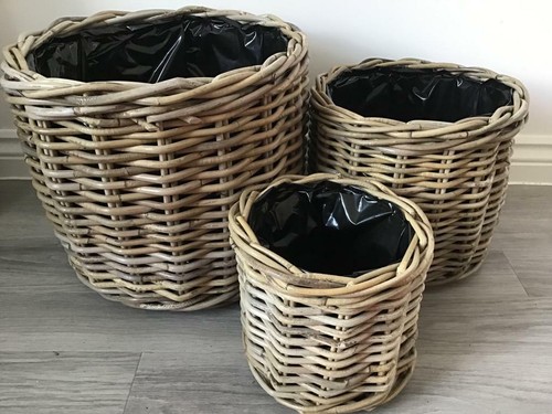 Fioriere cesti rotondi - fioriere/cesti,