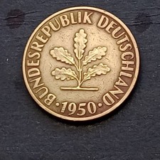 Germania pfennig 1950 - 10,