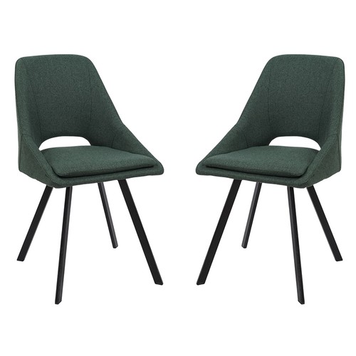 Sedia linda tessuto verde - sedia,