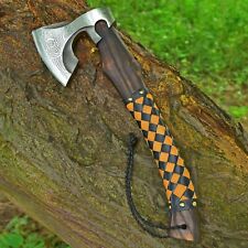 Ascia vichinga forgiata a mano