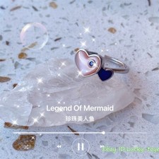 Anello regolabile Melodia Sirena Pichi Pitch Nanami Luchia Cosplay Prop regalo