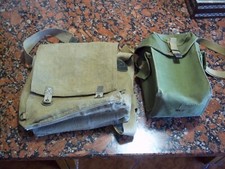 Coppia di tascapane e zainetto militari Seconda Guerra Mondiale