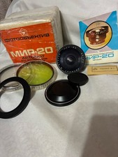 MIR-20 Obiettivo automatico 20 мм f3,5 rinforzo grandangolare KIEV -10 KIEV-15 USSR 810428