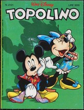 TOPOLINO LIBRETTO N. 2121/1996 FUMETTI VINTAGE WALT DISNEY