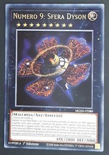 NUMERO 9 SFERA DYSON Rara Oro Italiano (Number Sphere) MGED-IT089 YUGIOH