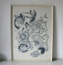 OPERA DI GUIDO CREPAX VALENTINA MARINA - 1973 STAMPATA SU TORCHIO 