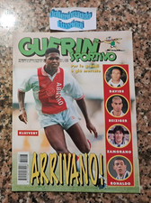 Guerin Sportivo n.3 1996-Kluivert-Zamorano-Ronaldo-Film campionato-Calciomondo