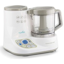 Nuvita 1966 Vapor Combo 2 Cuocipappa Pappasana Mini Robot per Pappe 6 in 1