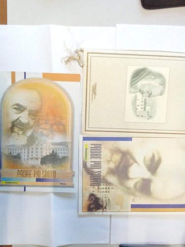 Padre pio folder - 2, tessere