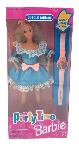 Mattel party time barbie - mattel,