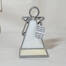 Angelo musicale in vetro