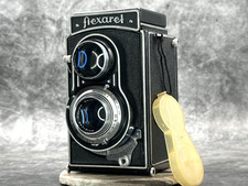 [Quasi come nuovo] MEOPTA Flexaret IV TLR fotocamera pellicola obiettivo Belar 80 mm f3,5 con tappo obiettivo