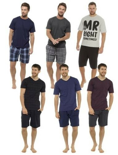 Uomo corto pigiama - uomo, maglia