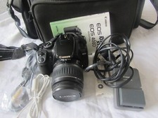 Canon EOS Kiss X 400D fotocamera reflex digitale, 18-55 EFS, caricabatterie, batteria, scheda, kit