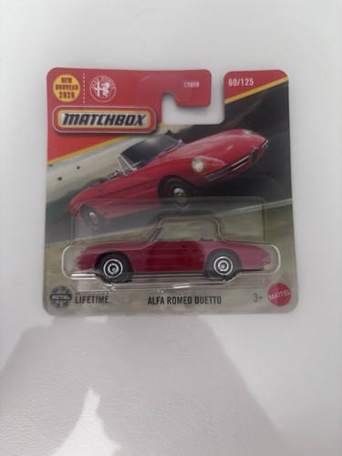 Matchbox alfa romeo duetto - alfa,