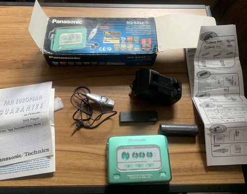 Panasonic sx52 walkman - panasonic, rq-sx52