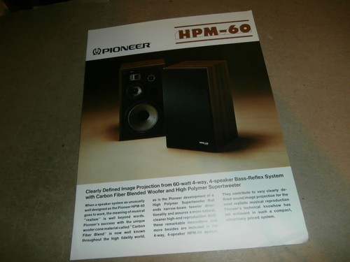 Brochure pioneer hpm - brochure,