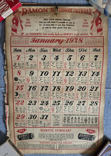 Calendario ramon brownie - ramon's,