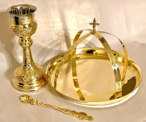 Coptic chalice set communion - coptic,
