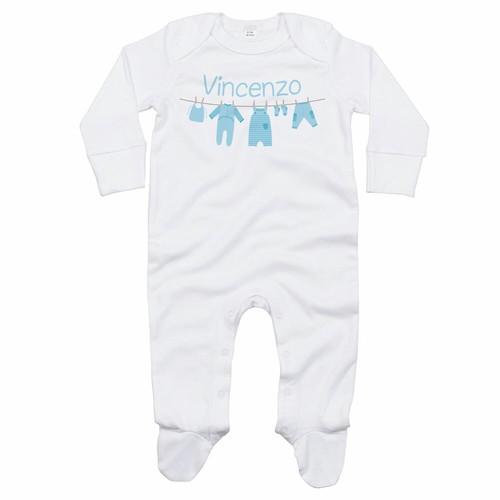 Tutina neonato personalizzata