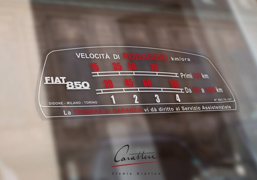 Adesivo sticker vetrofania - sticker,