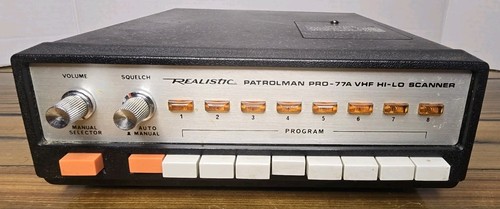 Scanner radio vintage
