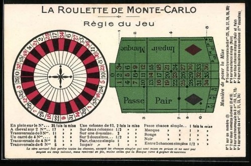 Roulette monte carlo - roulette, monte-carlo