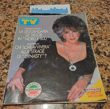 TV SORRISI E CANZONI 48 1986-Liz Taylor-Maradona-Virna Lisi-Spandau Ballet