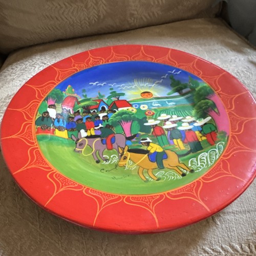 Piatto decorativo arte
