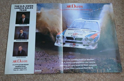 Lancia delta rally poster - rally,