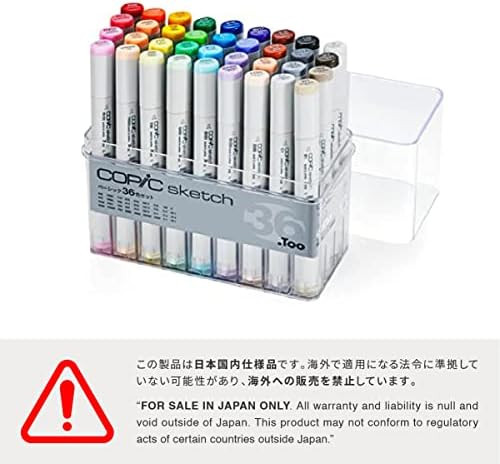 Copic sketch set colori - 36,