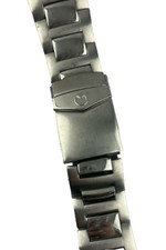 Chiusura Cinturino Orologio Sector Acciaio Deployante Attacco 18mm Usata