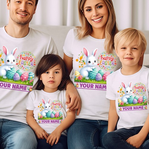 Maglietta personalizzata happy - personalizzata,