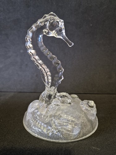 Scultura vetro cavalluccio - scultura,