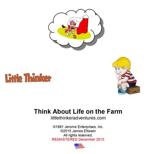 Little thinker think about - thinker,