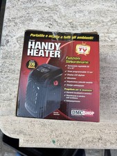 STUFA ELETTRICA PORTATILE H HEATER 370W REGOLABILI CALDOBAGNO BASSO CONSUMO