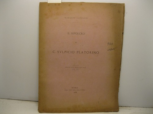 Lanciani rodolfo sepolcro - lanciani, rodolfo,